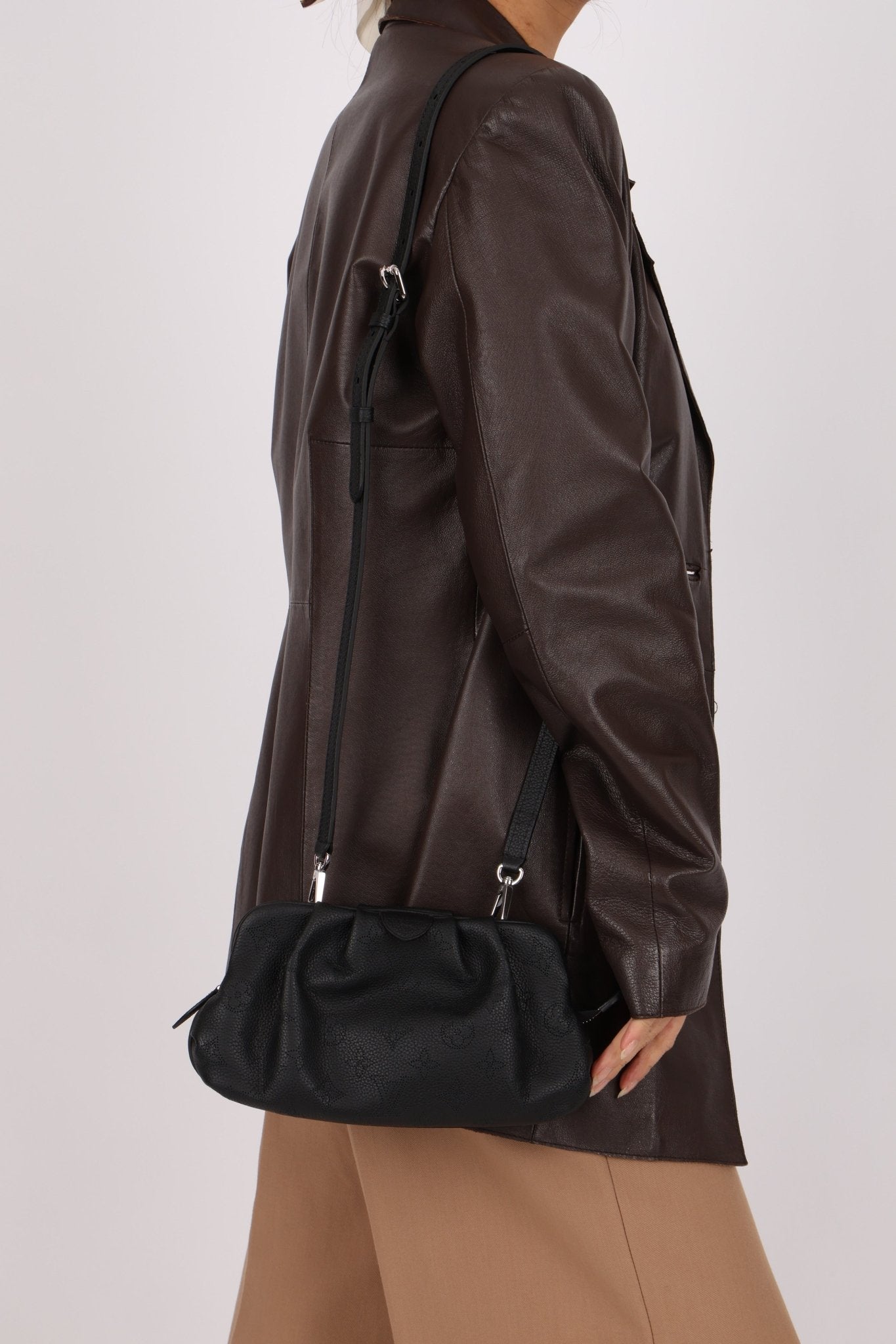 Louis Vuitton Monogram Mahina Scala Pouch Crossbody - FashioNica
