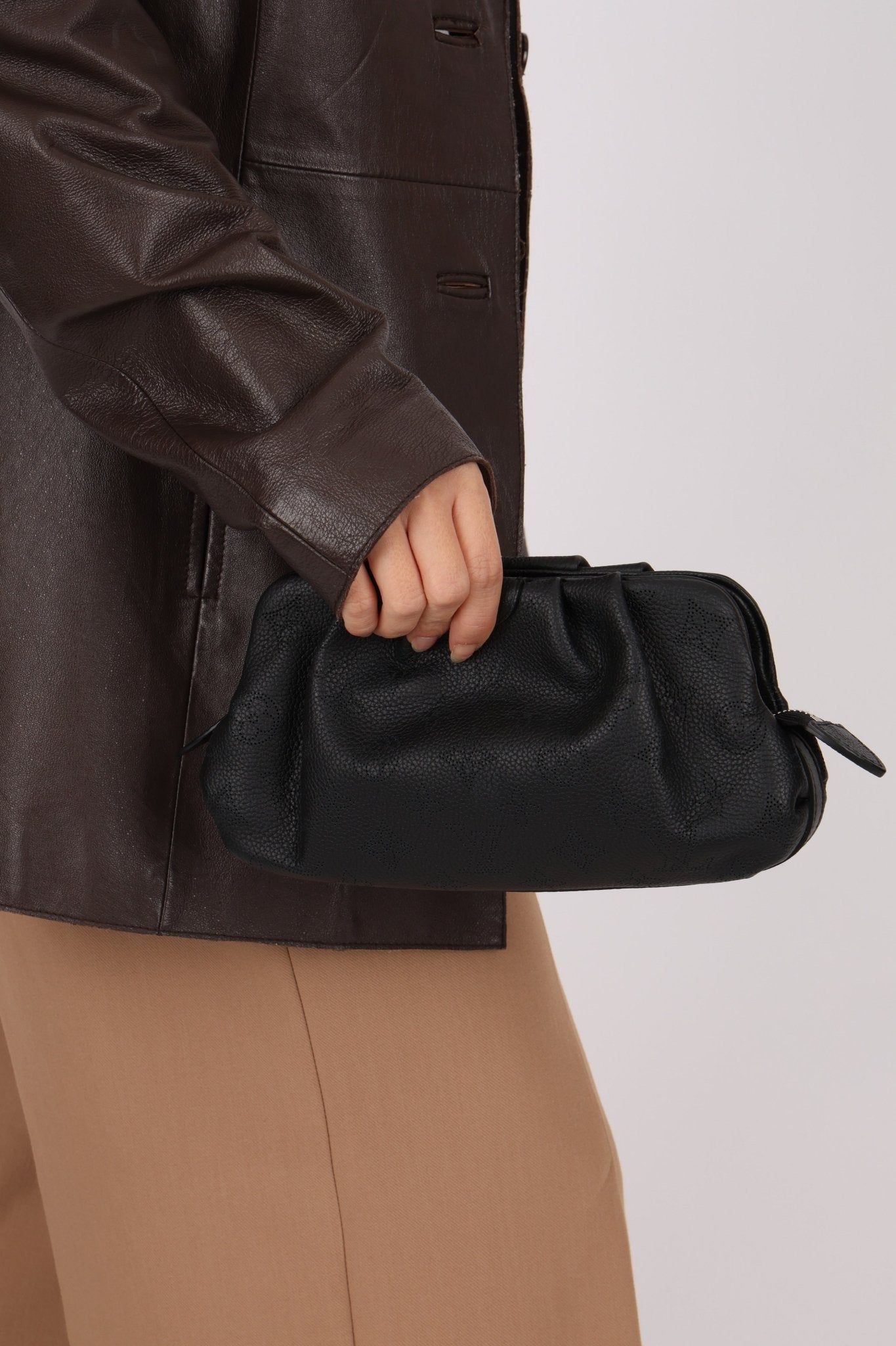 Louis Vuitton Monogram Mahina Scala Pouch Crossbody - FashioNica