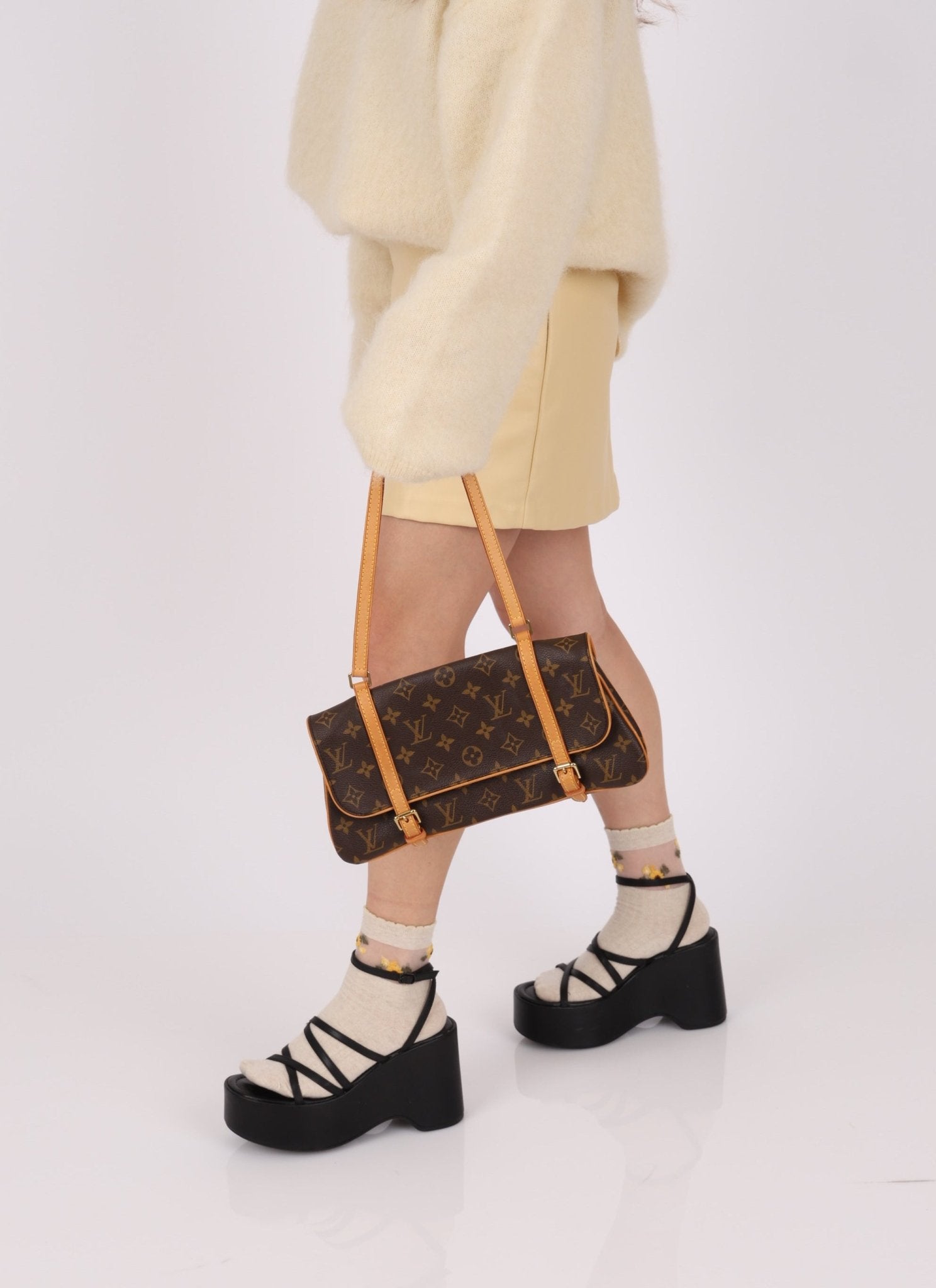 Louis Vuitton Monogram Marelle MM Shoulder Bag - FashioNica