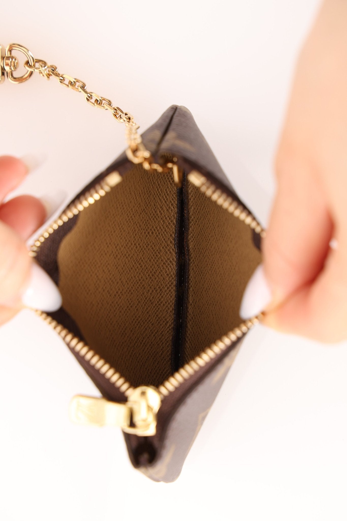 Louis Vuitton Monogram Match Nano Bucket with Key Pouch - FashioNica