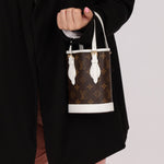 Louis Vuitton Monogram Match Nano Bucket with Key Pouch - FashioNica