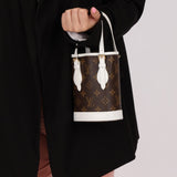 Louis Vuitton Monogram Match Nano Bucket with Key Pouch - FashioNica
