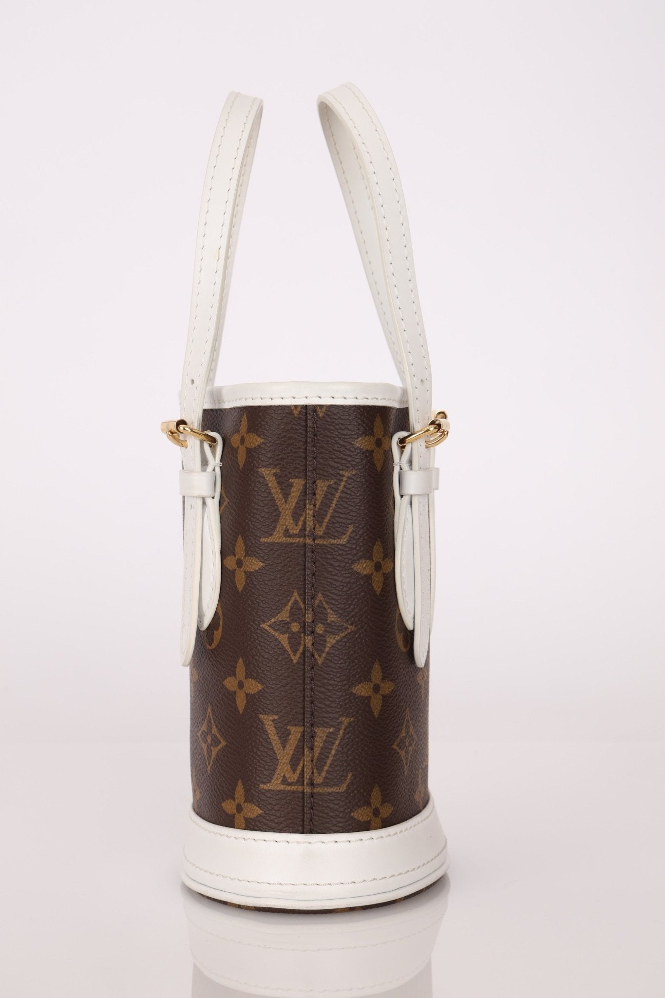 Louis Vuitton Monogram Match Nano Bucket with Key Pouch - FashioNica
