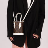 Louis Vuitton Monogram Match Nano Bucket with Key Pouch - FashioNica