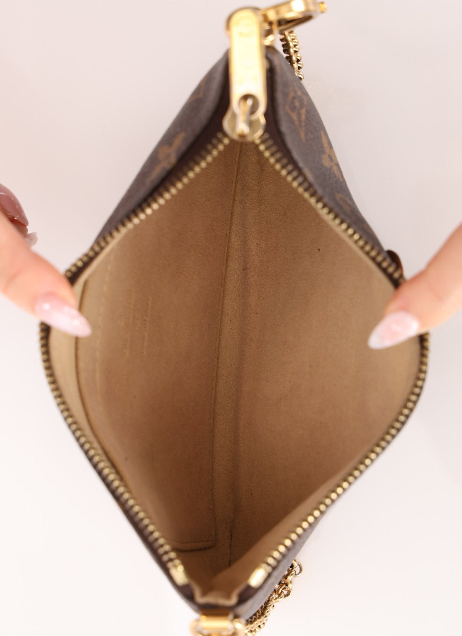 Louis Vuitton Monogram Milla Chain Pochette MM - FashioNica