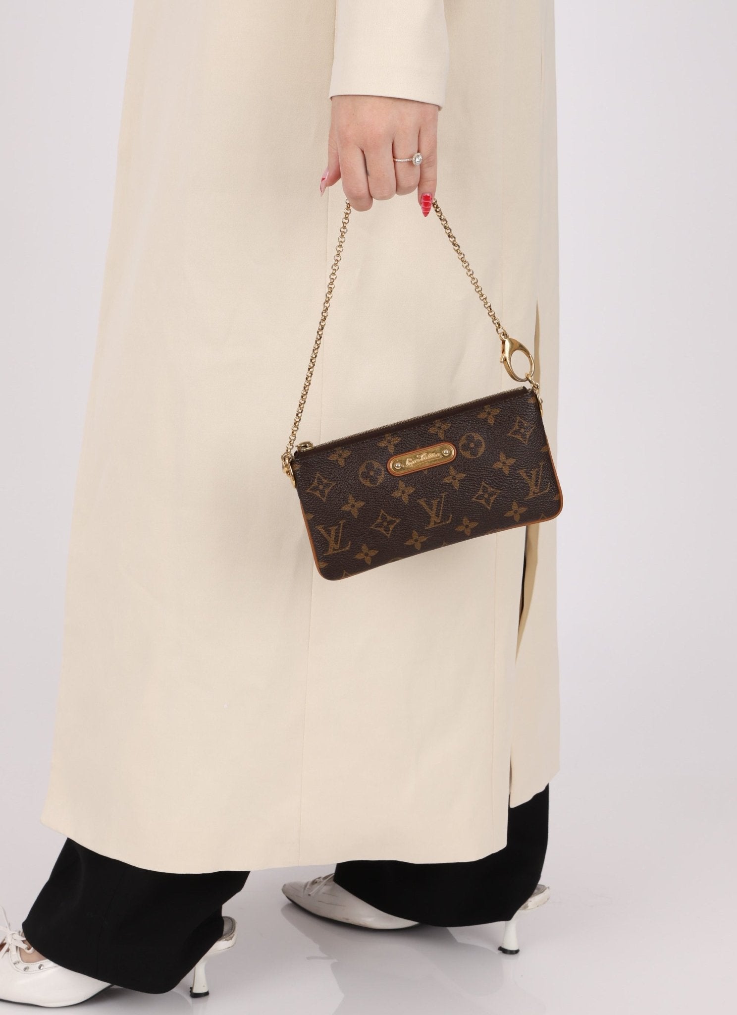 Louis Vuitton Monogram Milla Chain Pochette MM - FashioNica