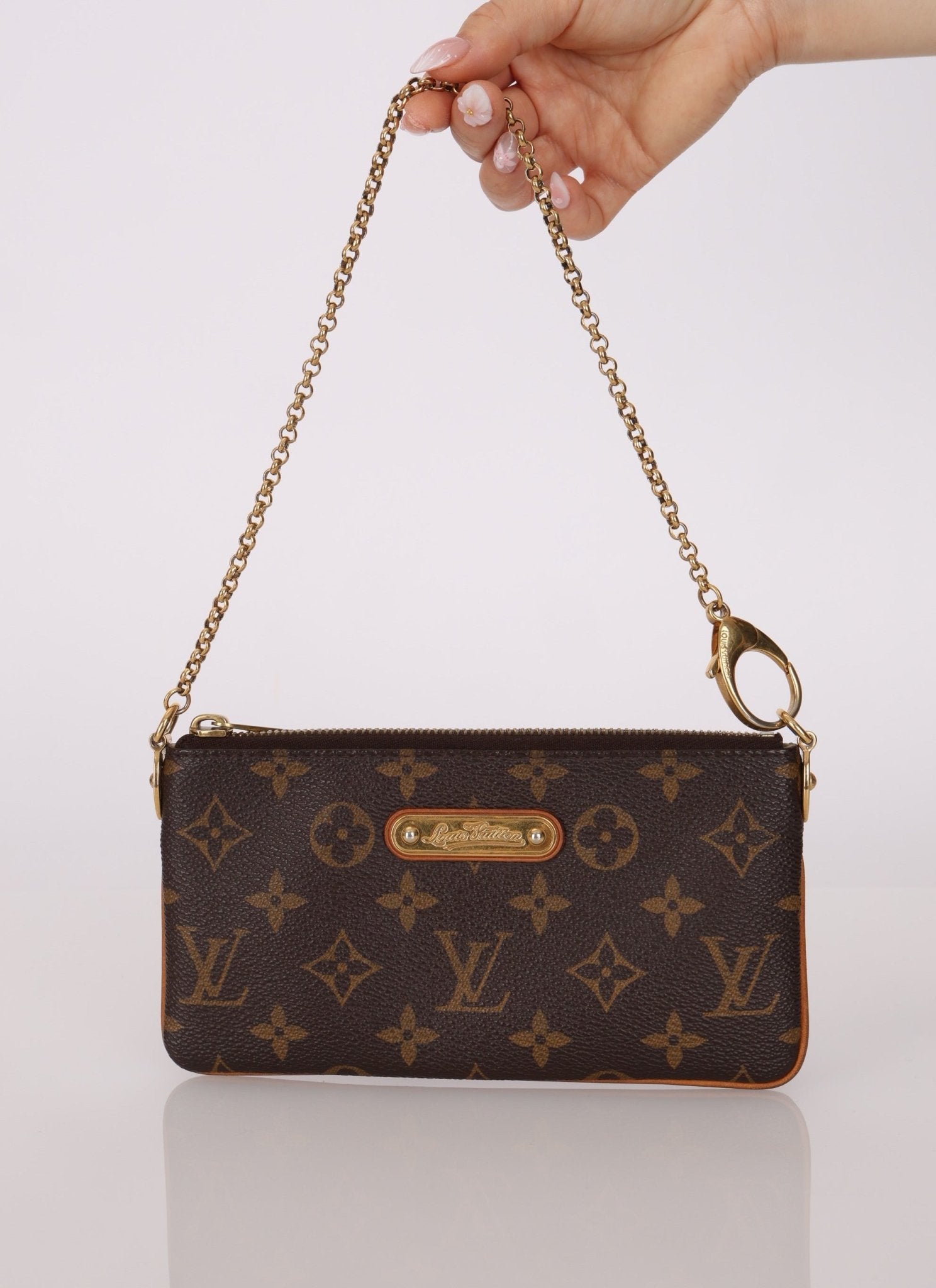 Louis Vuitton Monogram Milla Chain Pochette MM - FashioNica