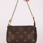 Louis Vuitton Monogram Mini Chain Pochette - FashioNica