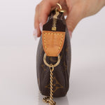 Louis Vuitton Monogram Mini Chain Pochette - FashioNica