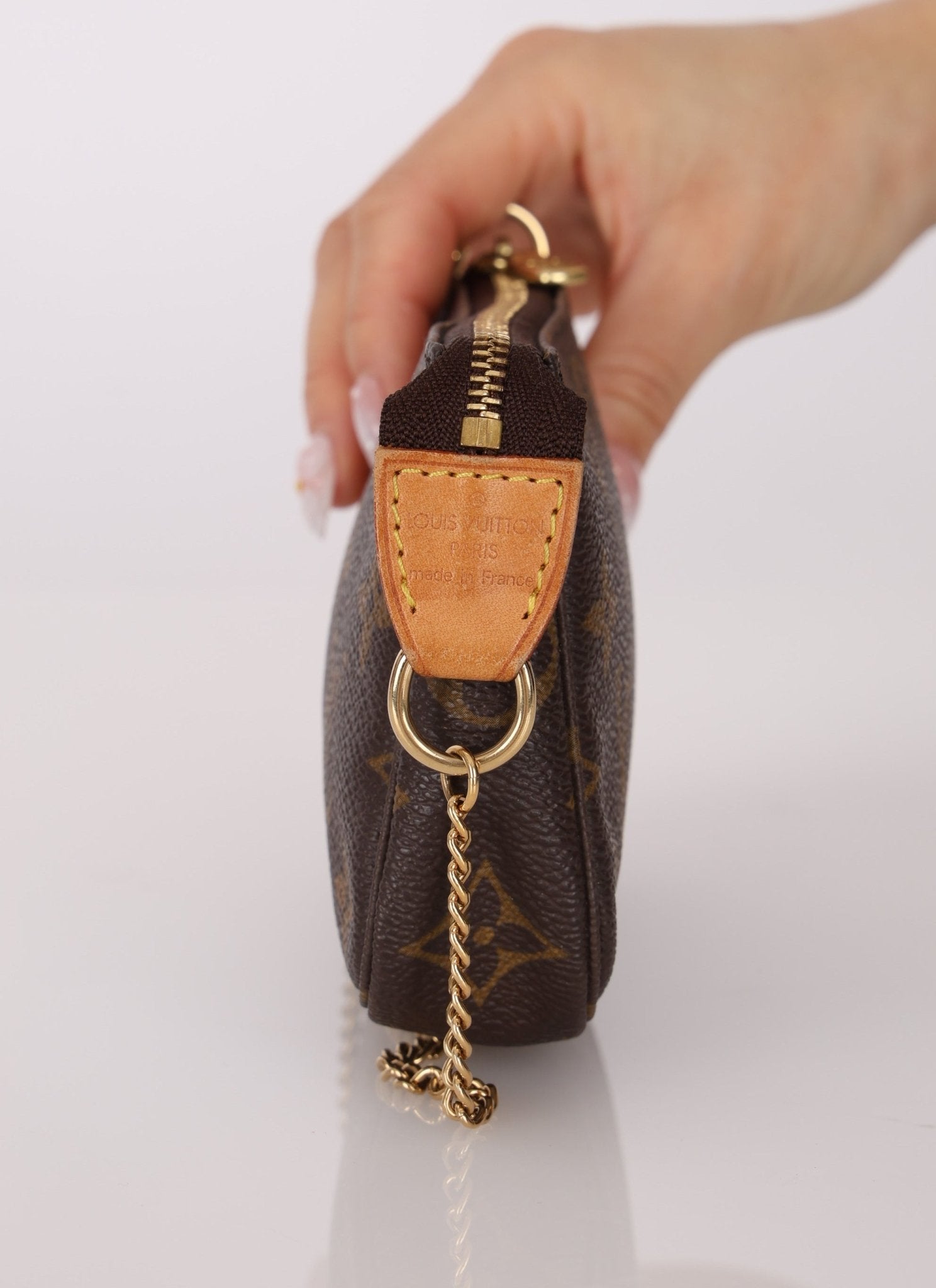 Louis Vuitton Monogram Mini Chain Pochette - FashioNica