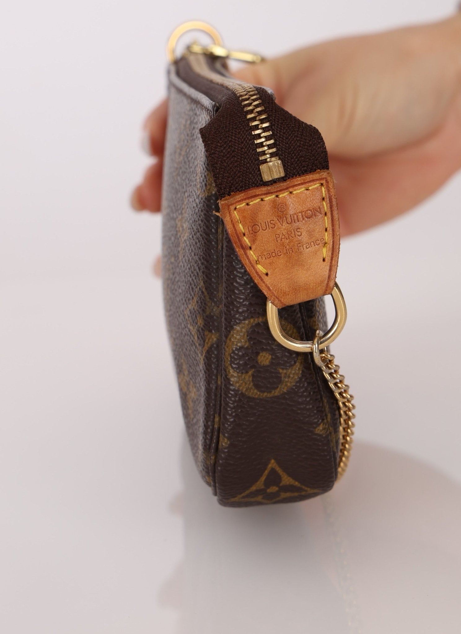 Louis Vuitton Monogram Mini Chain Pochette - FashioNica