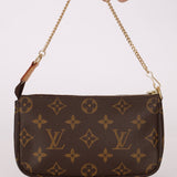 Louis Vuitton Monogram Mini Chain Pochette - FashioNica