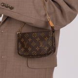 Louis Vuitton Monogram Mini Chain Pochette - FashioNica