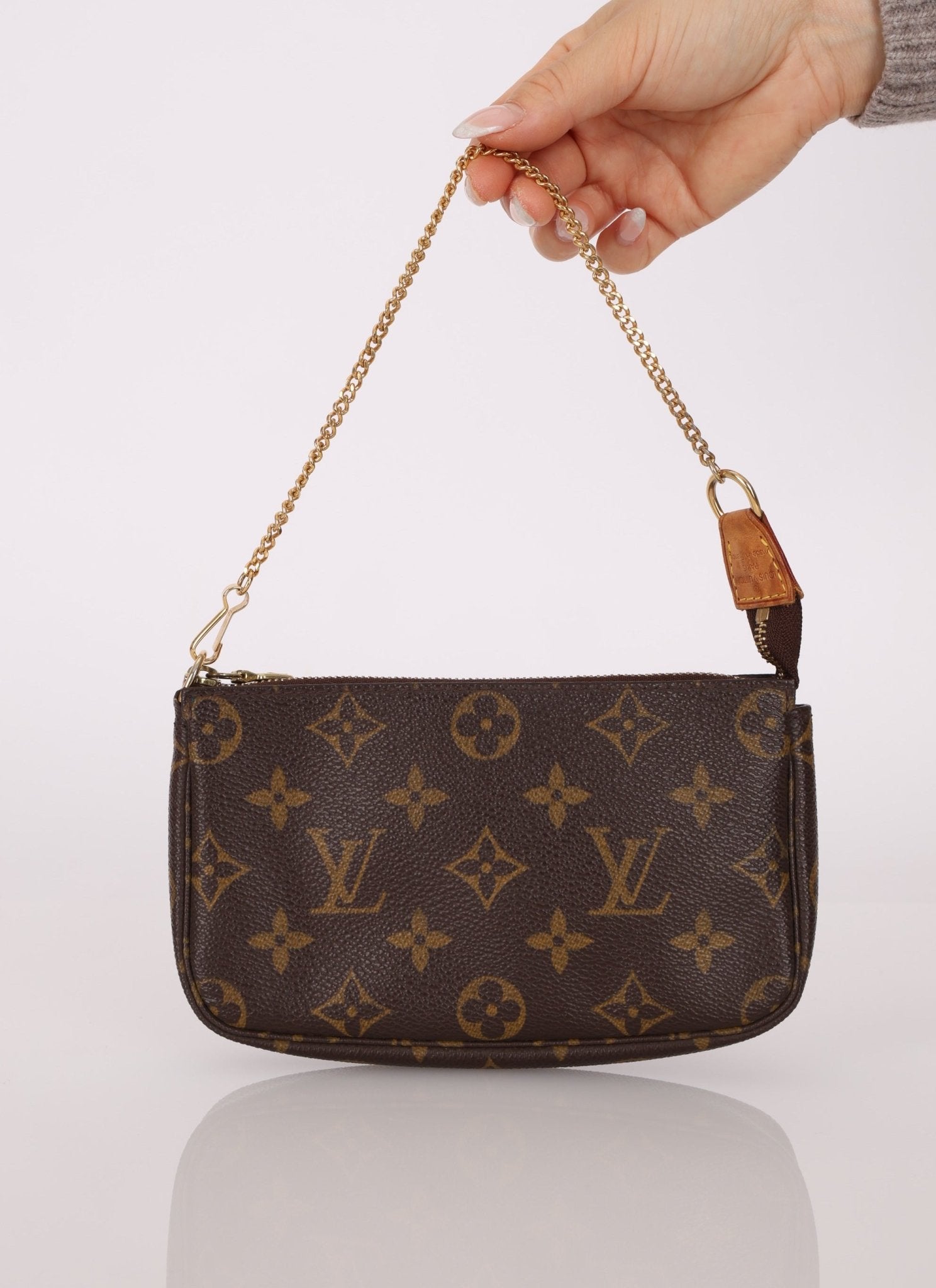 Louis Vuitton Monogram Mini Chain Pochette - FashioNica