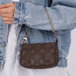 Louis Vuitton Monogram Mini Chain Pochette - FashioNica