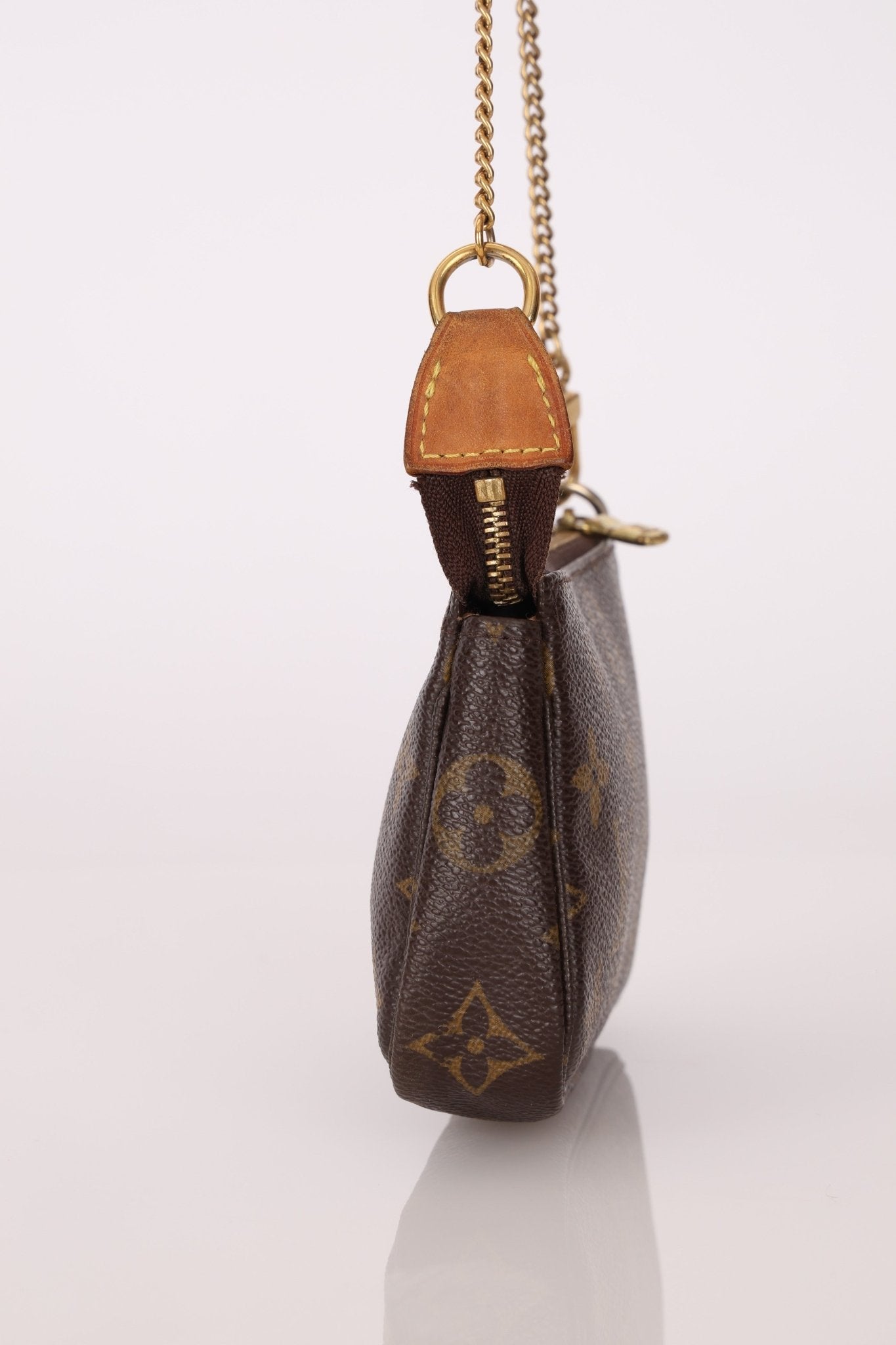 Louis Vuitton Monogram Mini Chain Pochette - FashioNica