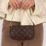 Louis Vuitton Monogram Mini Chain Pochette - FashioNica