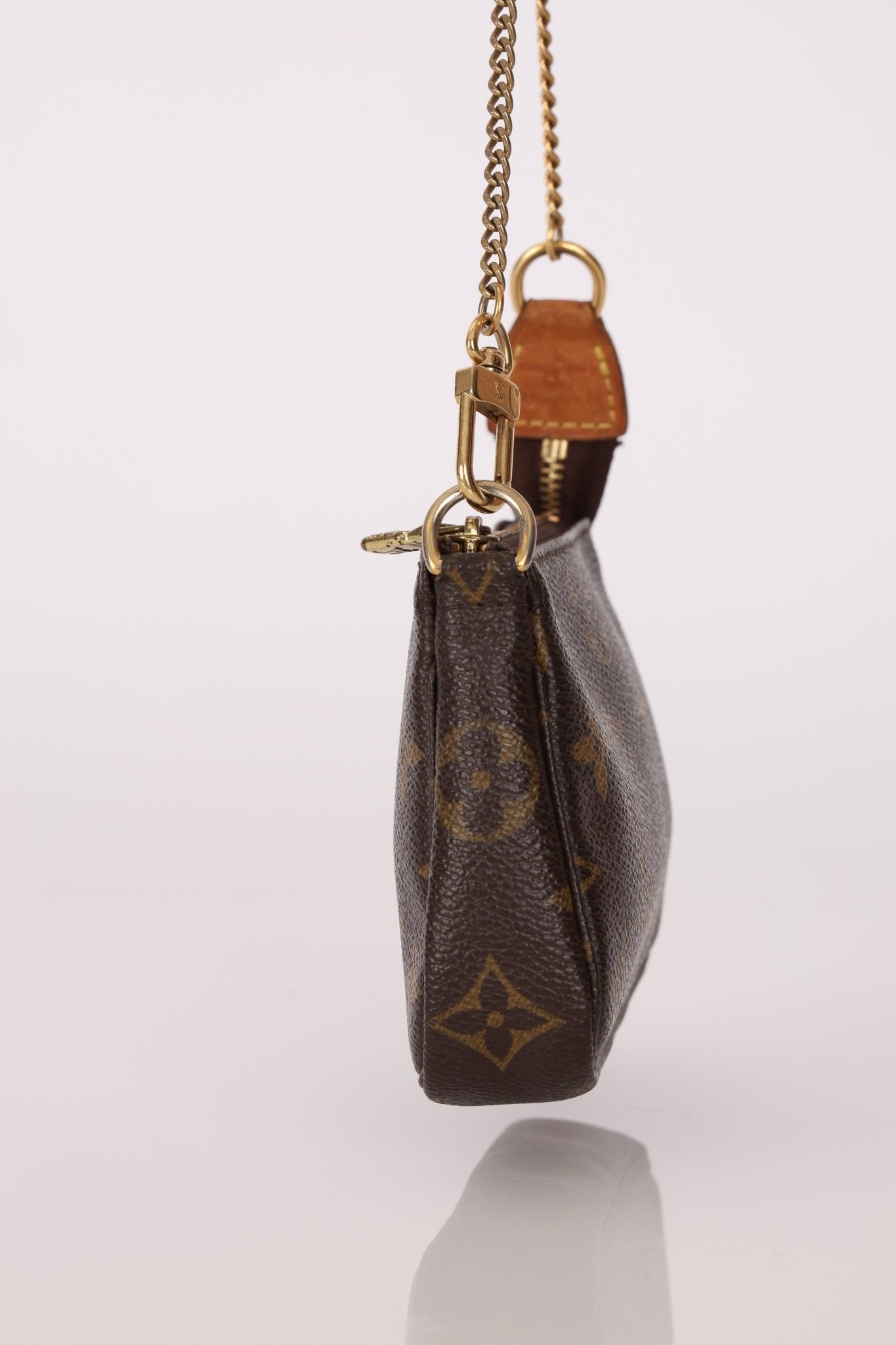 Louis Vuitton Monogram Mini Chain Pochette - FashioNica