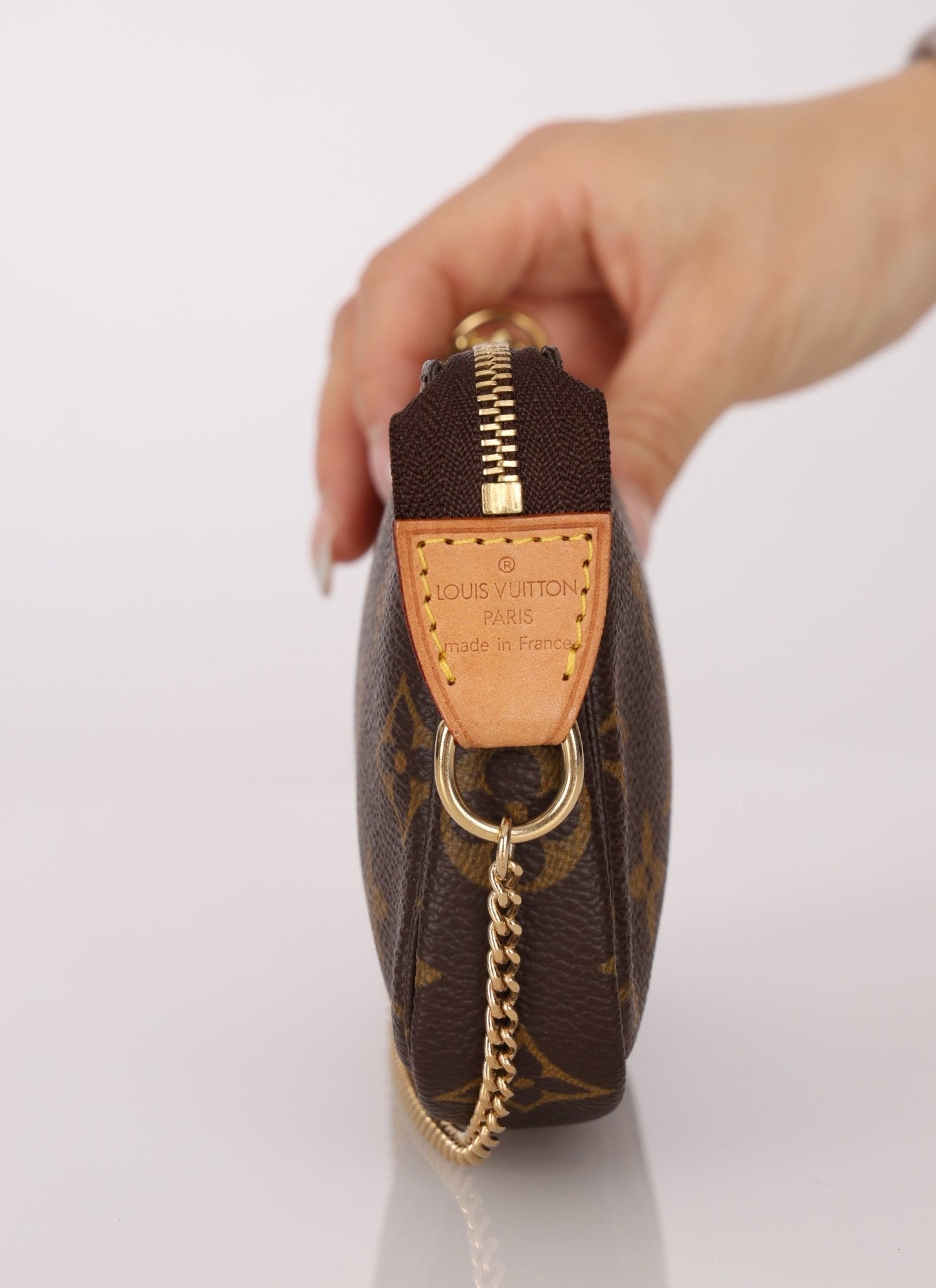 Louis Vuitton Monogram Mini Chain Pochette - FashioNica