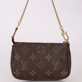 Louis Vuitton Monogram Mini Chain Pochette - FashioNica