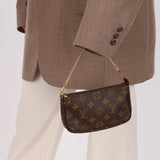 Louis Vuitton Monogram Mini Chain Pochette - FashioNica