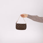 Louis Vuitton Monogram Mini Chain Pochette - FashioNica