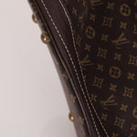 Louis Vuitton Monogram Mini Lin Bucket Bag with Pochette - FashioNica