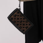 Louis Vuitton Monogram Mini Soft Velvet Trunk Wristlet - FashioNica