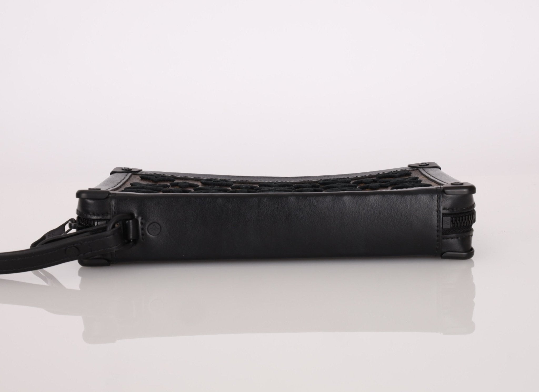 Louis Vuitton Monogram Mini Soft Velvet Trunk Wristlet - FashioNica