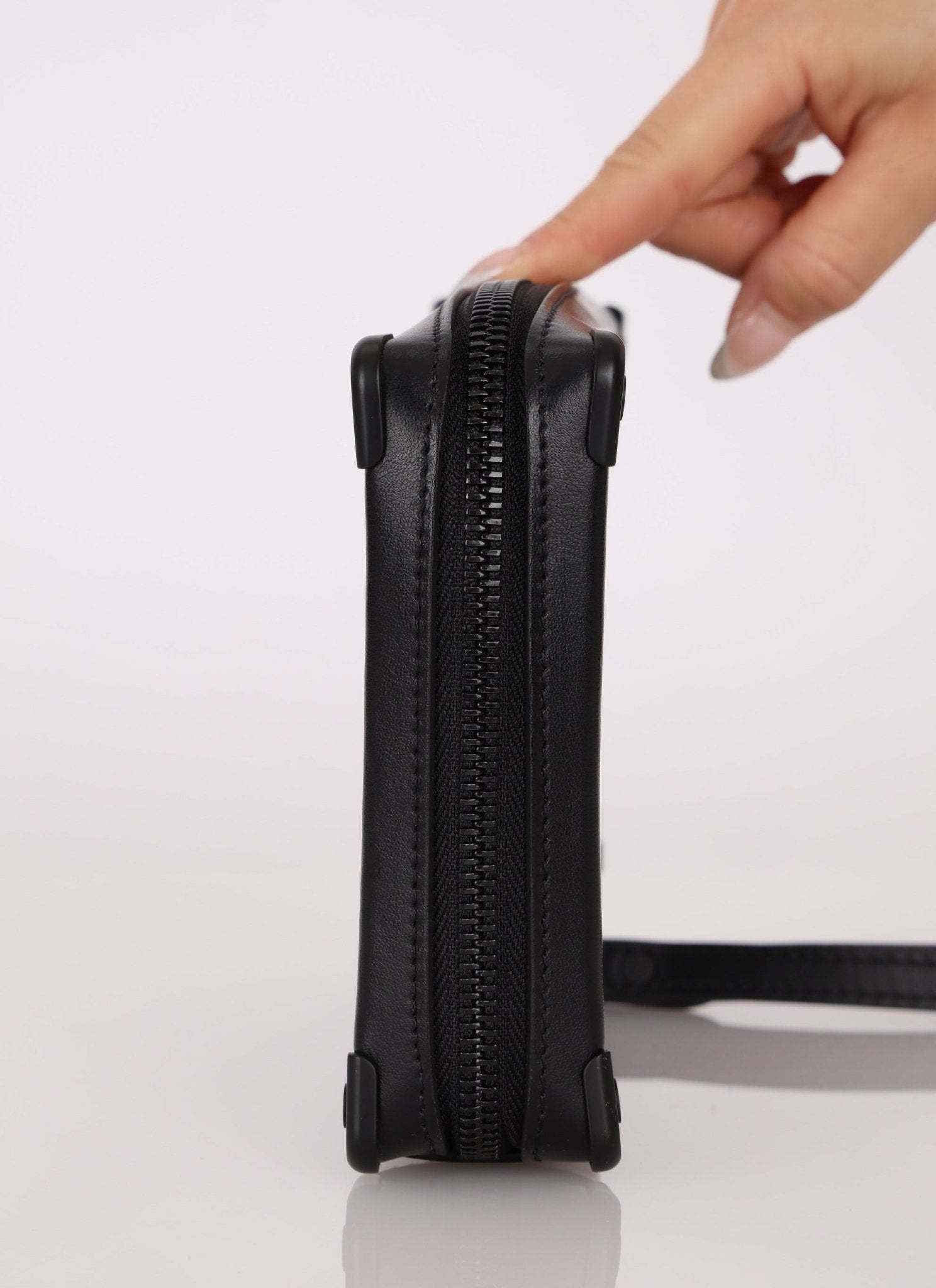 Louis Vuitton Monogram Mini Soft Velvet Trunk Wristlet - FashioNica