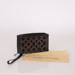 Louis Vuitton Monogram Mini Soft Velvet Trunk Wristlet - FashioNica