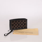 Louis Vuitton Monogram Mini Soft Velvet Trunk Wristlet - FashioNica