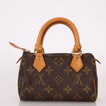 Louis Vuitton Monogram Mini Speedy w/ Strap - FashioNica