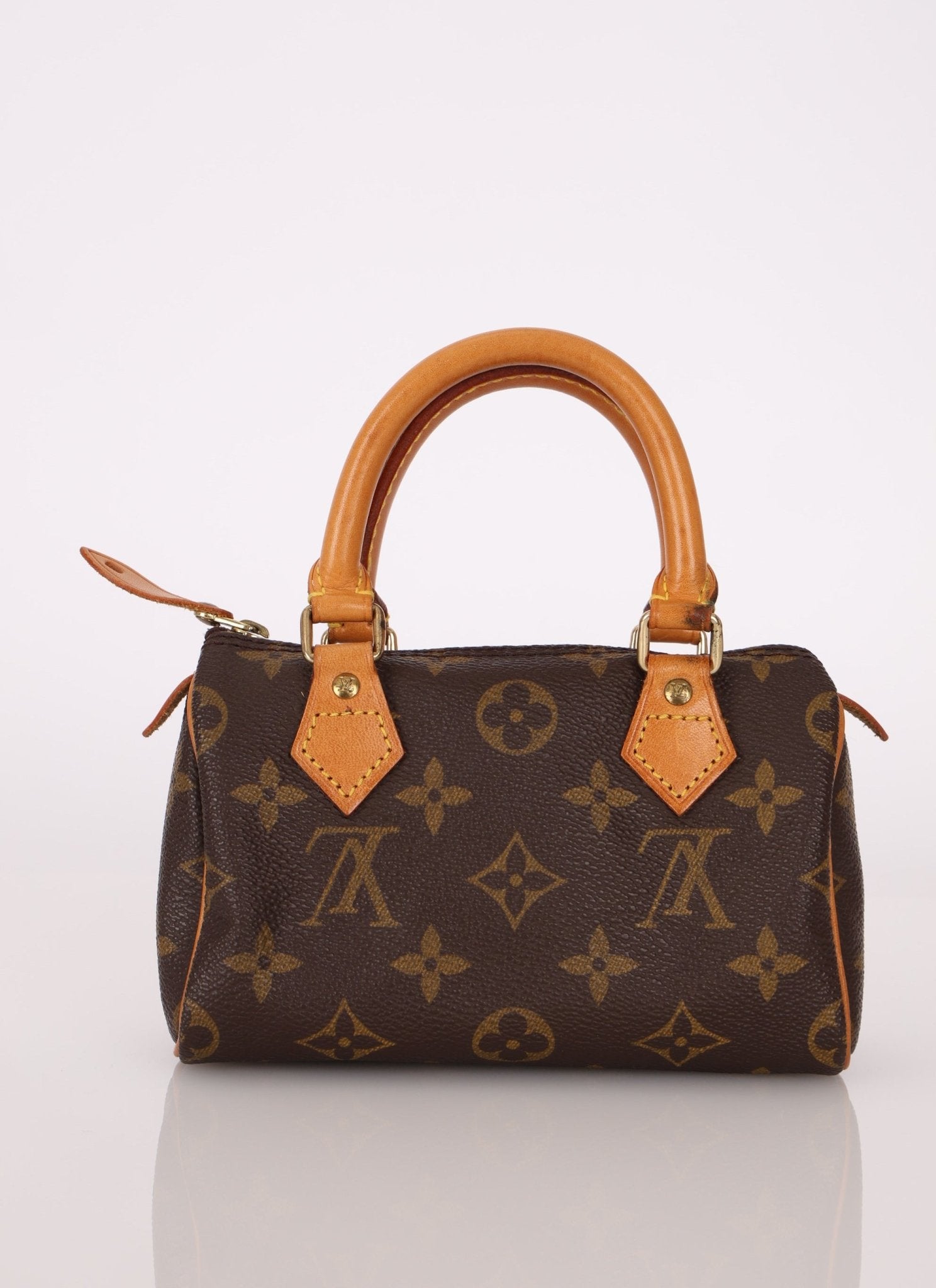 Louis Vuitton Monogram Mini Speedy w/ Strap - FashioNica