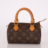Louis Vuitton Monogram Mini Speedy w/ Strap - FashioNica