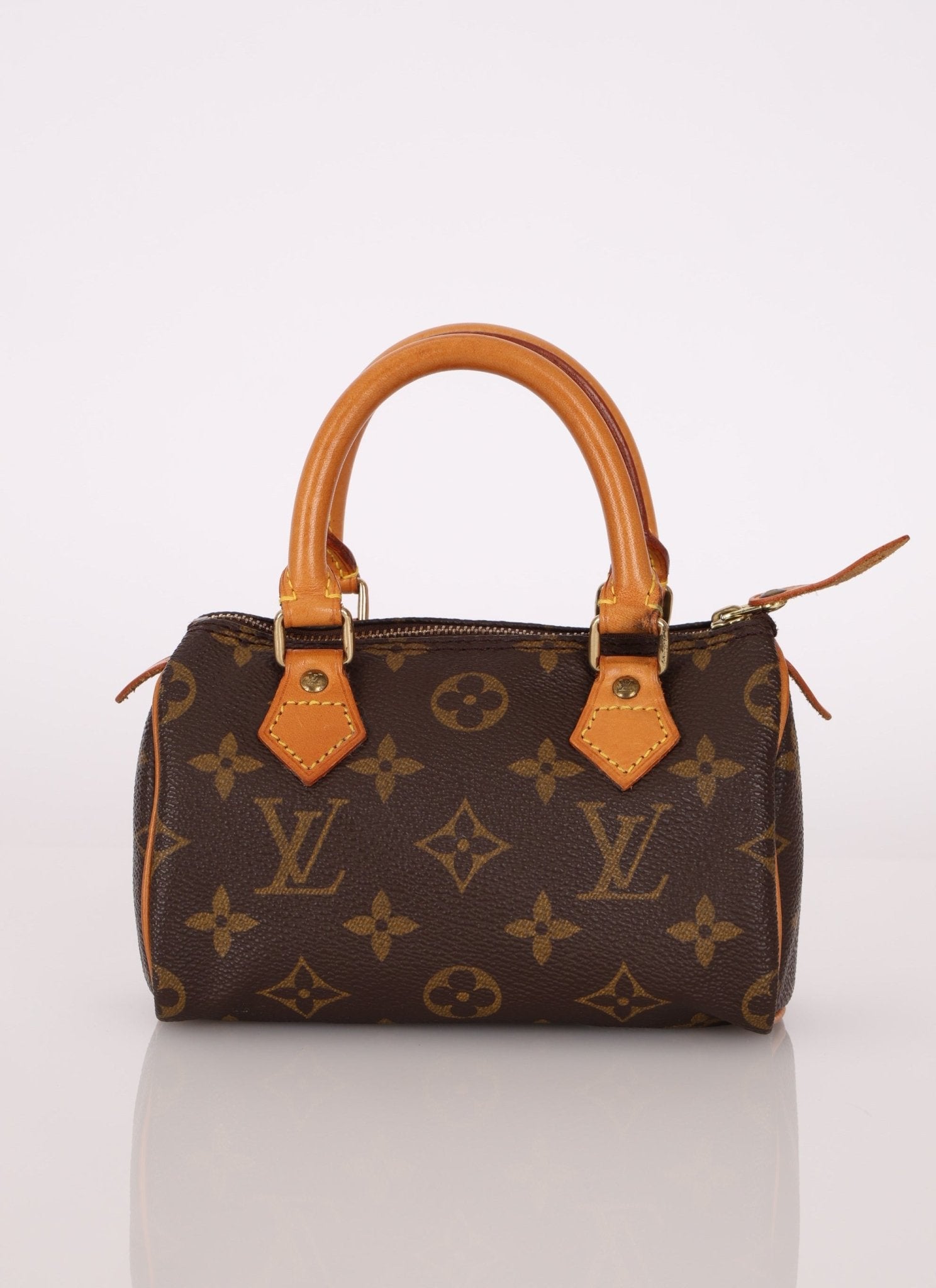 Louis Vuitton Monogram Mini Speedy w/ Strap - FashioNica