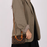 Louis Vuitton Monogram Mini Speedy w/ Strap - FashioNica
