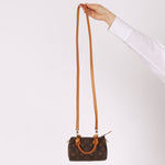 Louis Vuitton Monogram Mini Speedy w/ Strap - FashioNica