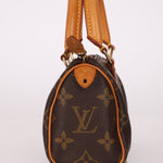 Louis Vuitton Monogram Mini Speedy w/ Strap - FashioNica