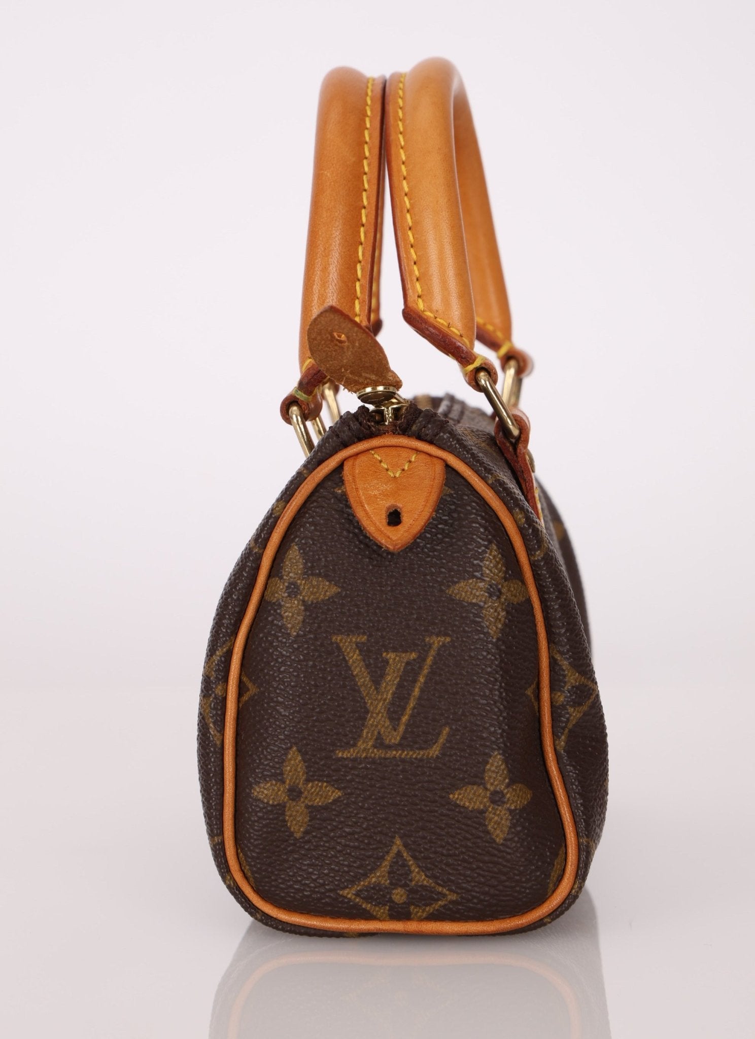 Louis Vuitton Monogram Mini Speedy w/ Strap - FashioNica
