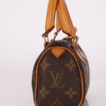 Louis Vuitton Monogram Mini Speedy w/ Strap - FashioNica