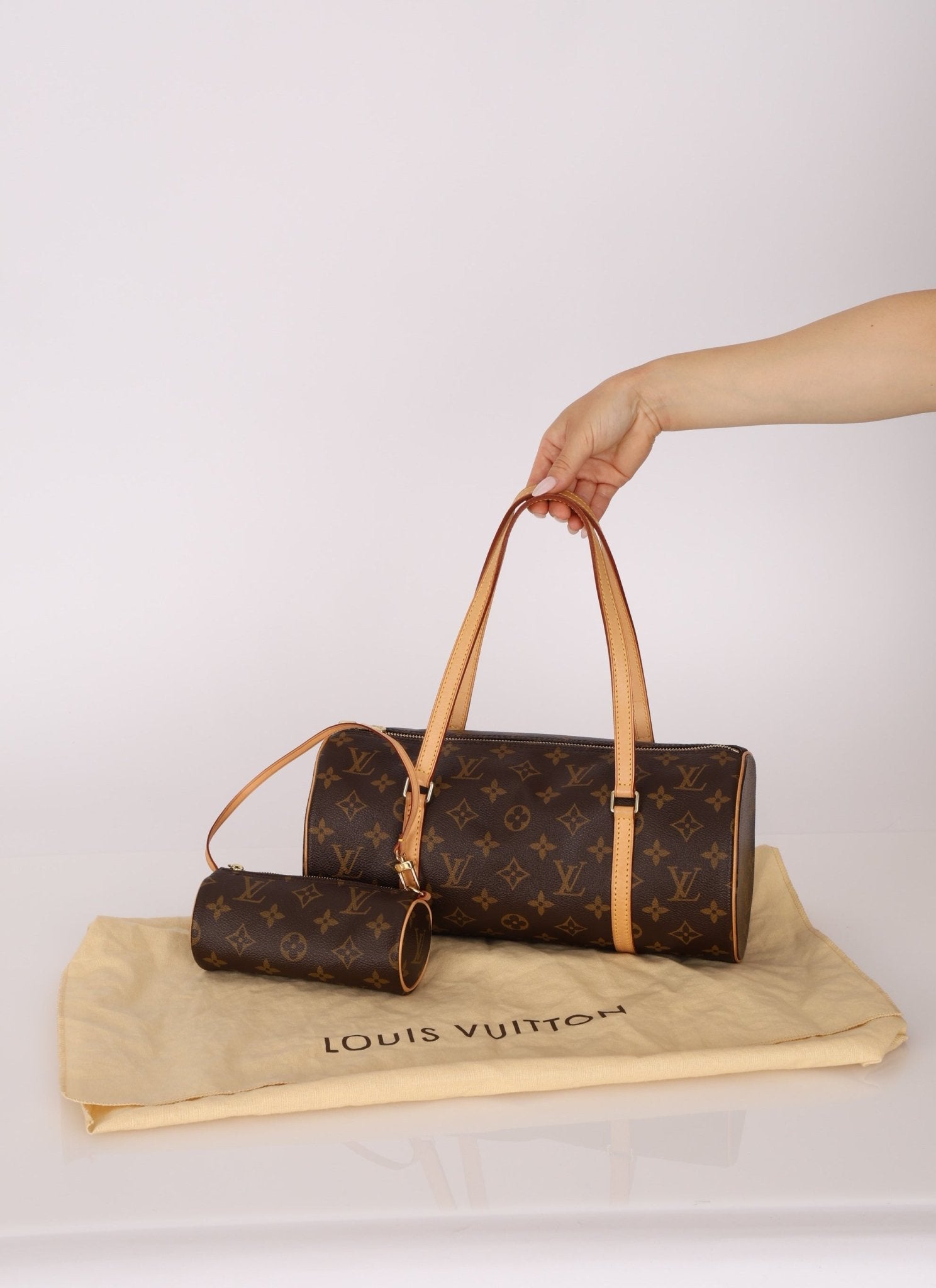 Louis Vuitton Monogram Papillon 30 w/ Mini Papillon - FashioNica