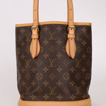 Louis Vuitton Monogram Petit Bucket Bag with Mini Pochette - FashioNica