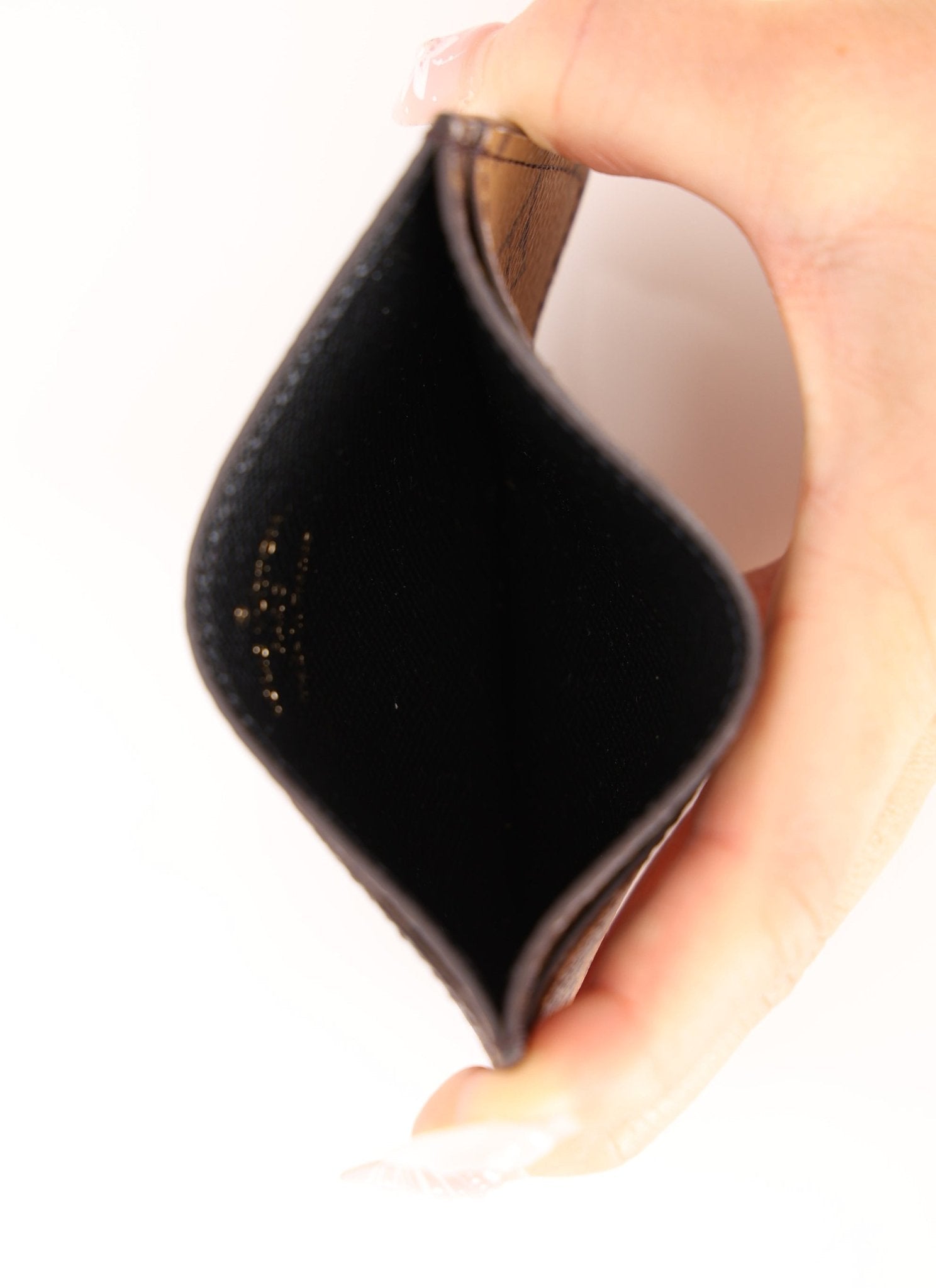 Louis Vuitton Monogram Reverse Porto Carte Saanpur Card Case - FashioNica