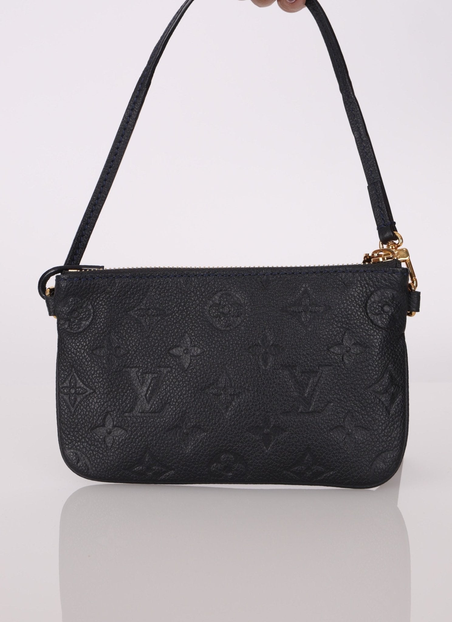 Louis Vuitton Navy Empreinte Pochette - FashioNica