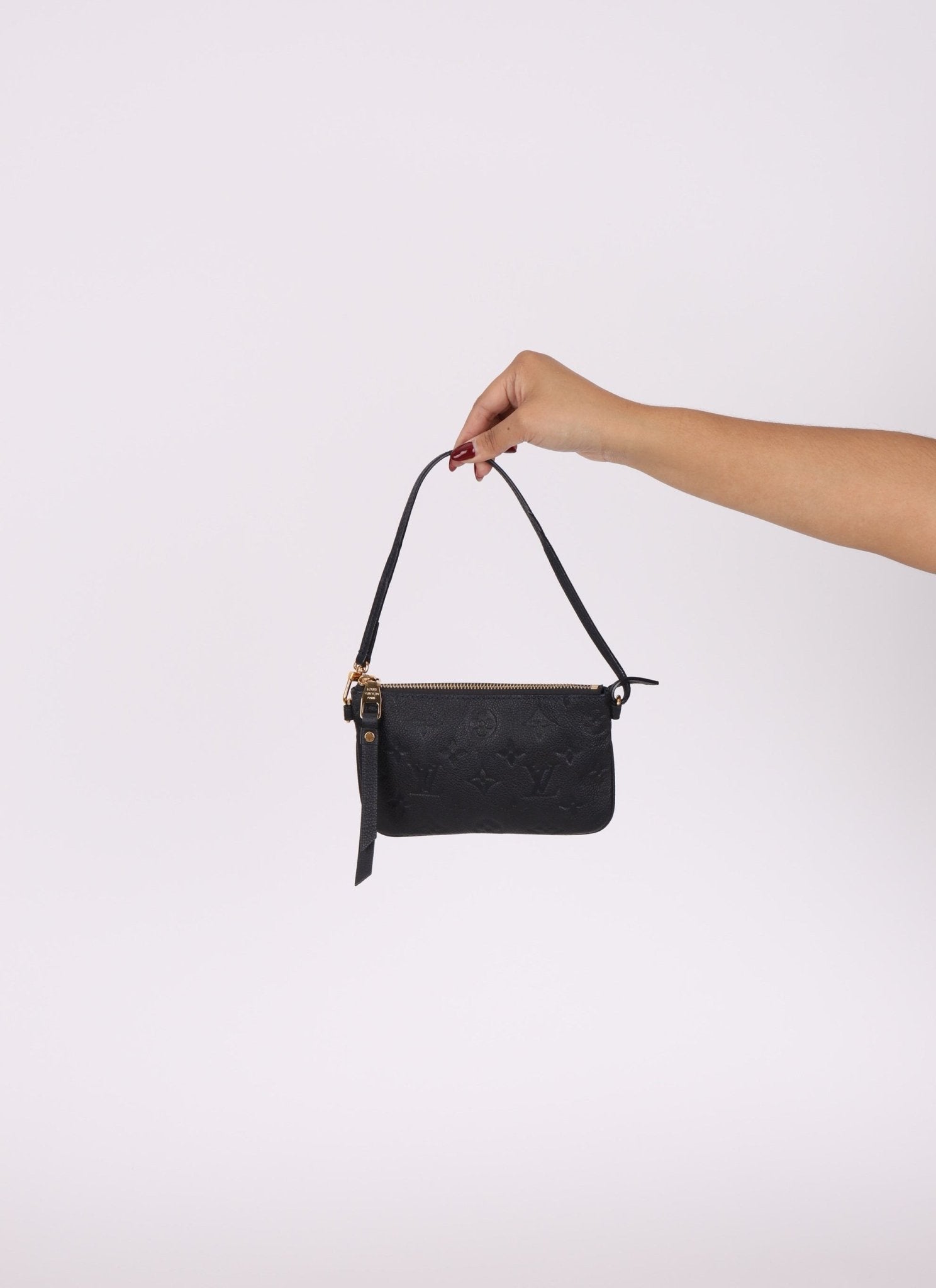 Louis Vuitton Navy Empreinte Pochette - FashioNica