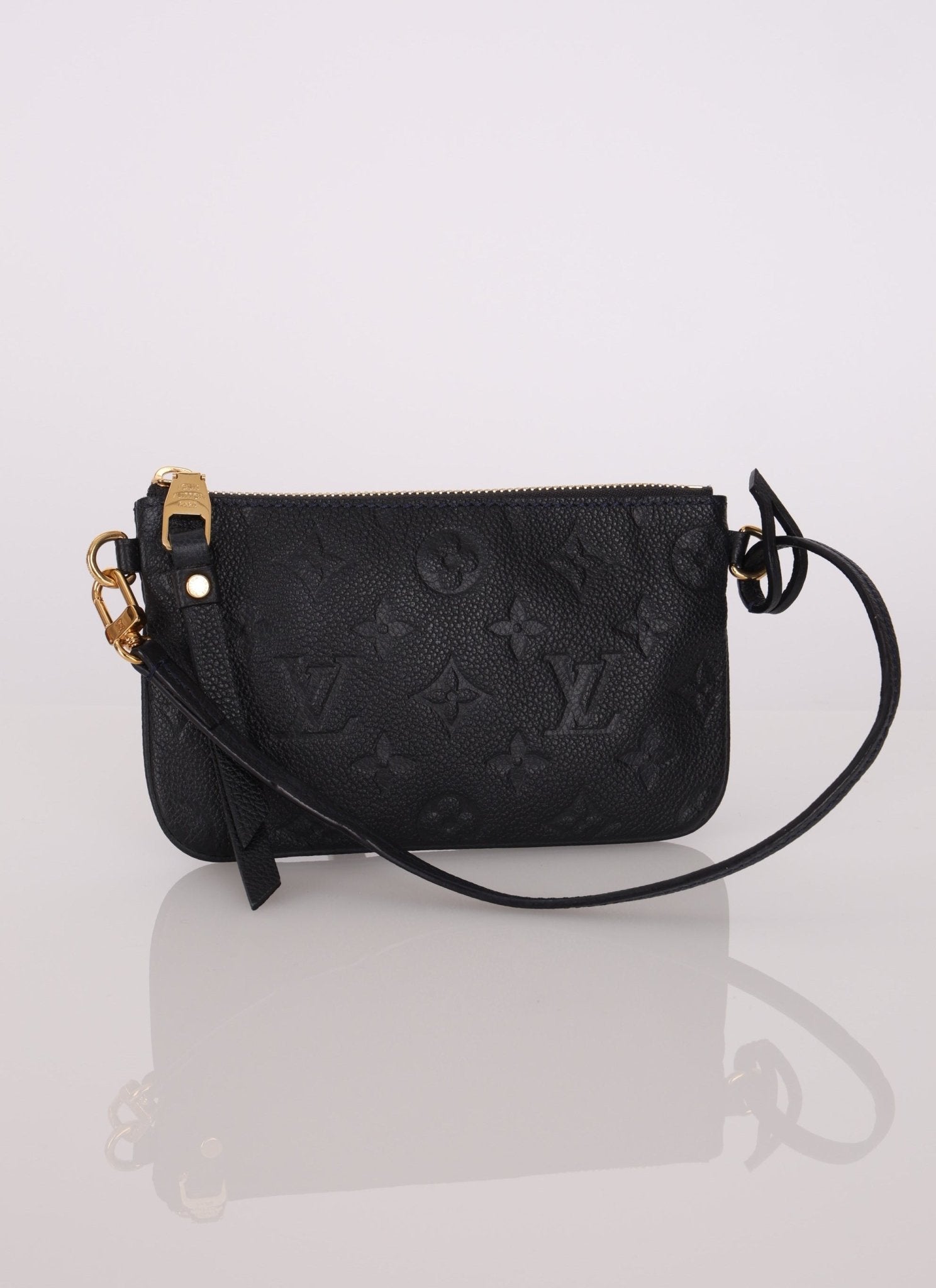 Louis Vuitton Navy Empreinte Pochette - FashioNica
