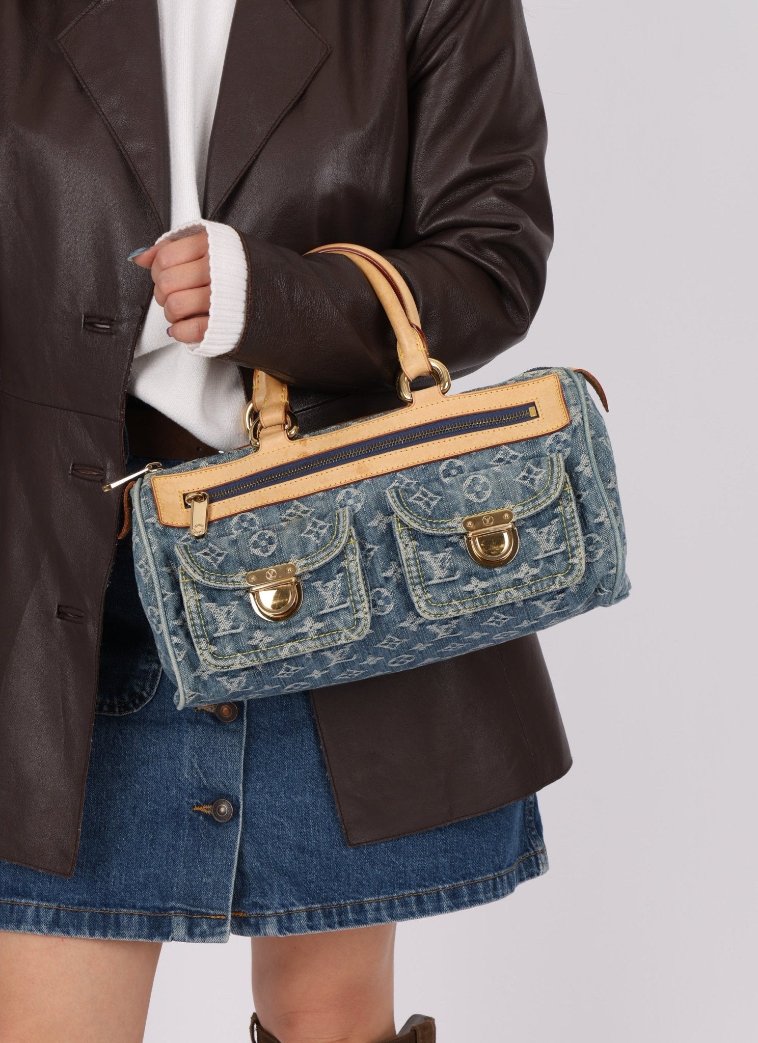 Louis Vuitton Neo Denim Speedy - FashioNica