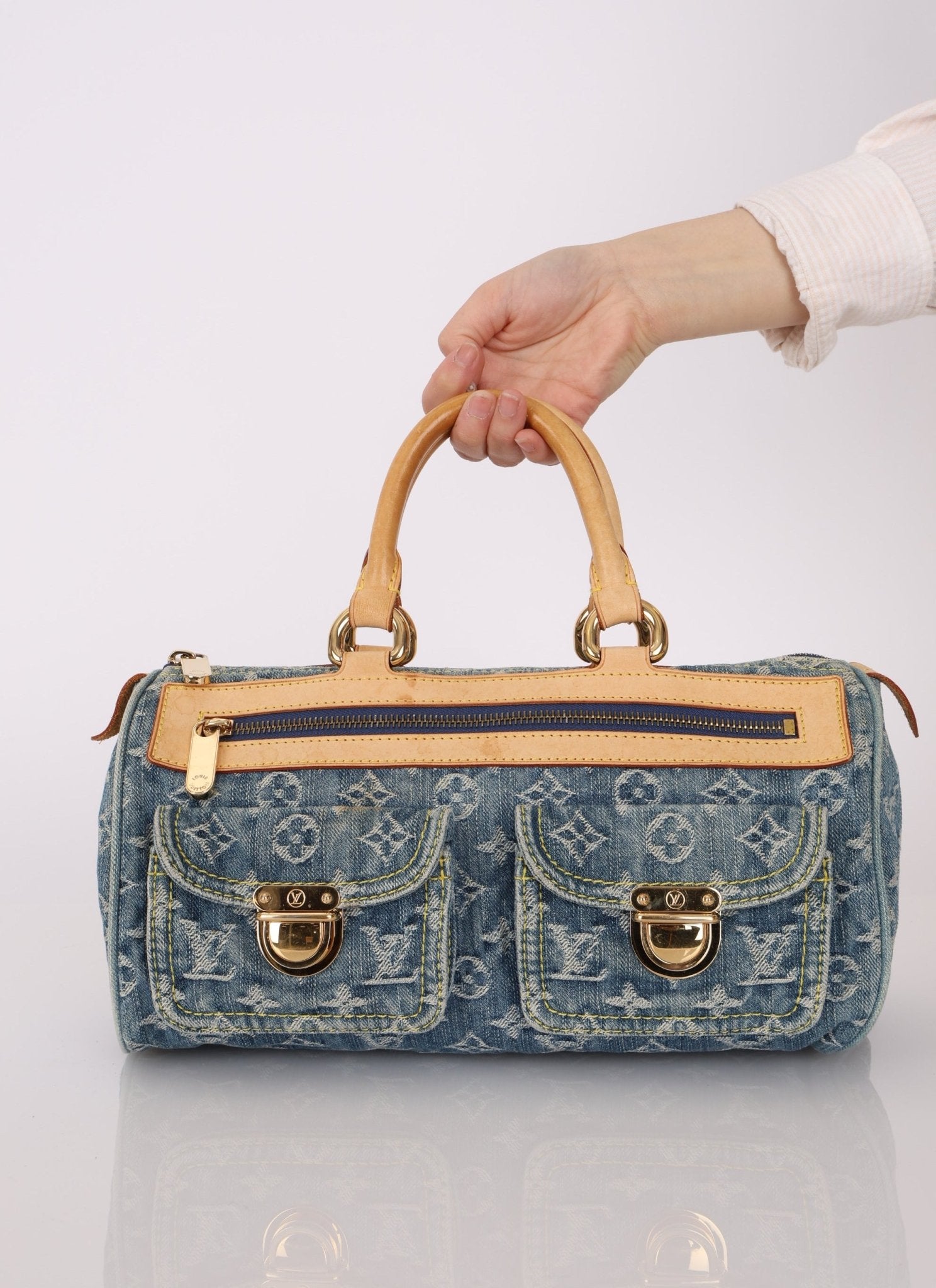 Louis Vuitton Neo Denim Speedy - FashioNica