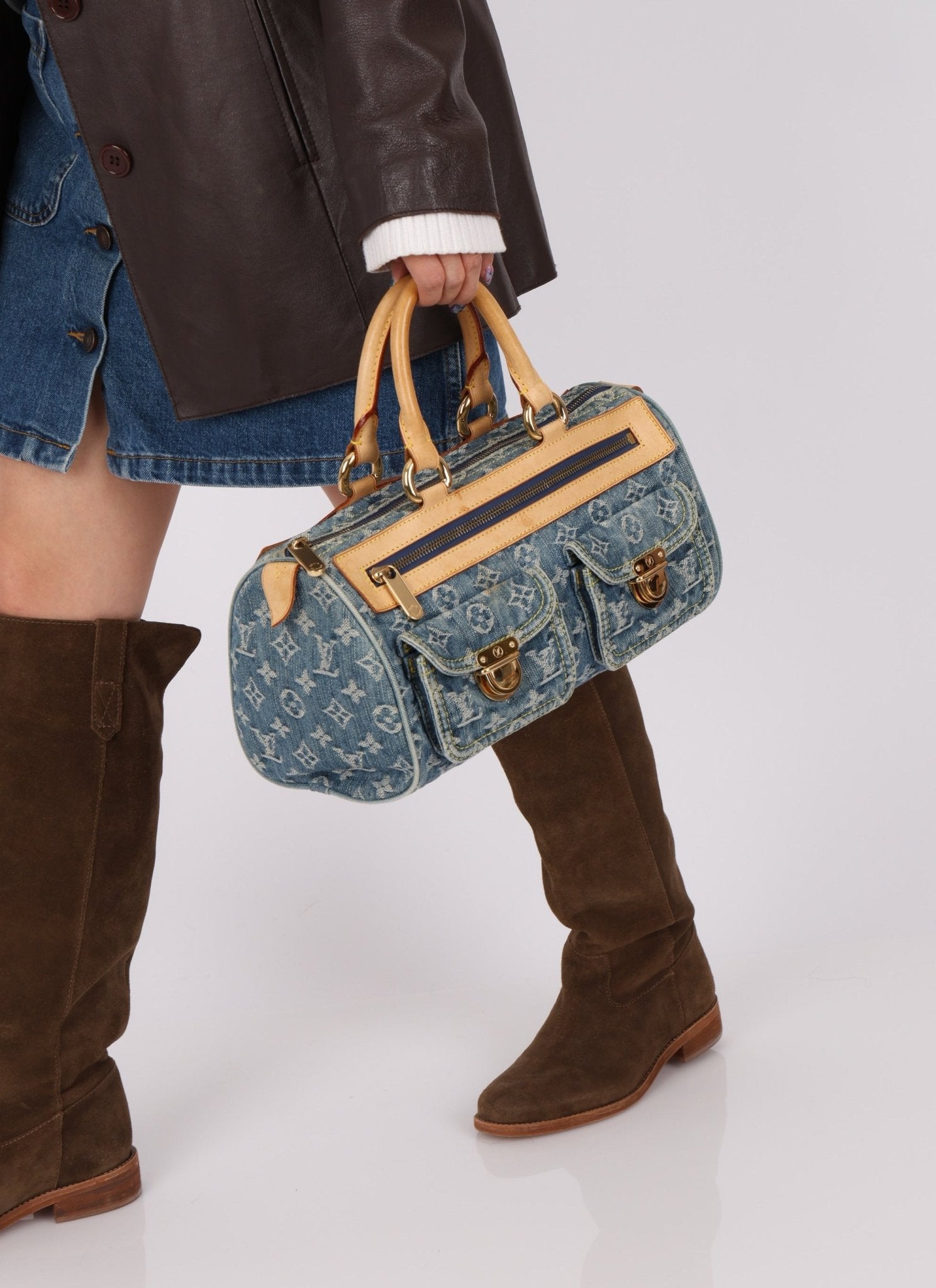 Louis Vuitton Neo Denim Speedy - FashioNica